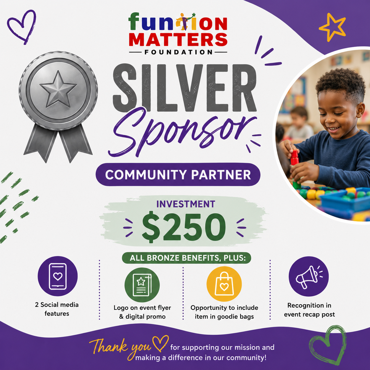 Silver Sponsor | Community Partner