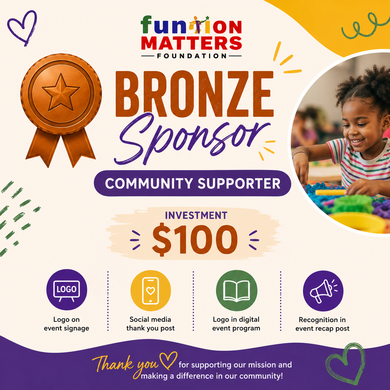 Bronze Sponsor | Community Supporter